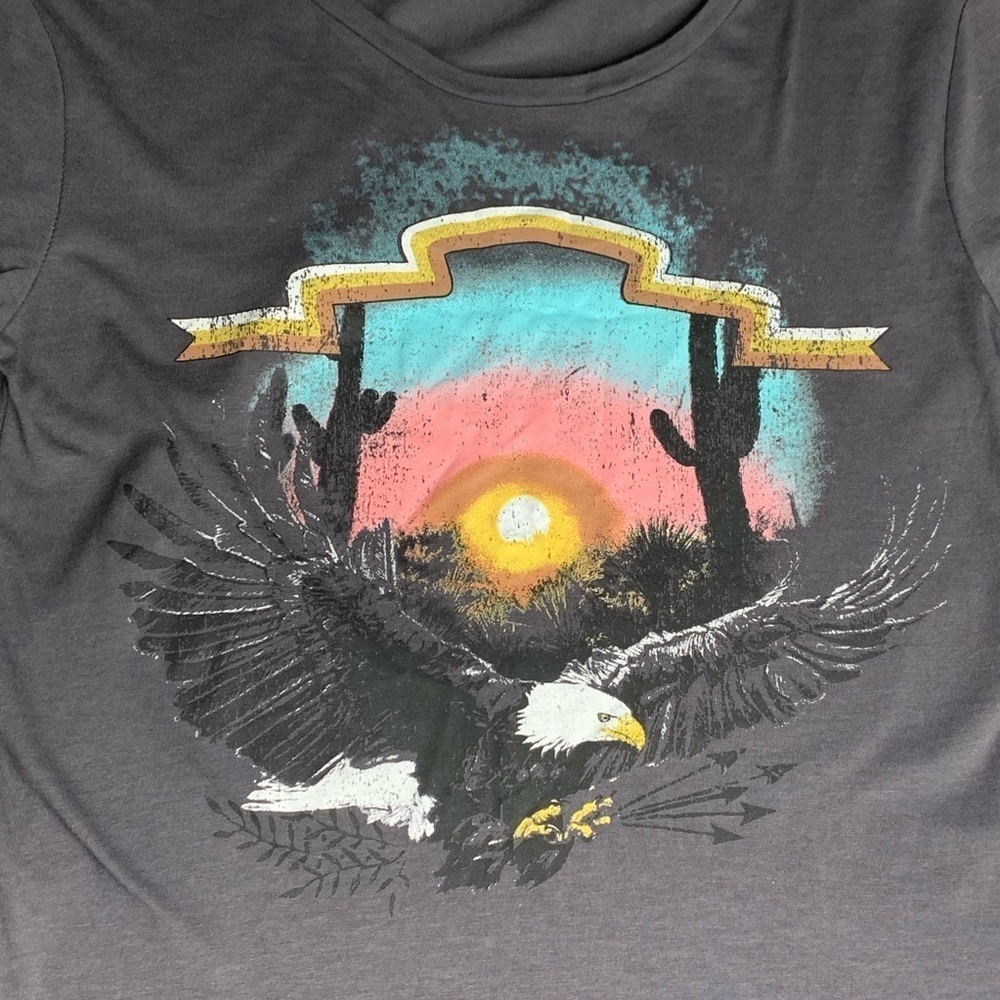 Carbon Copy Graphic Western Tee - Picture 6 of 8
